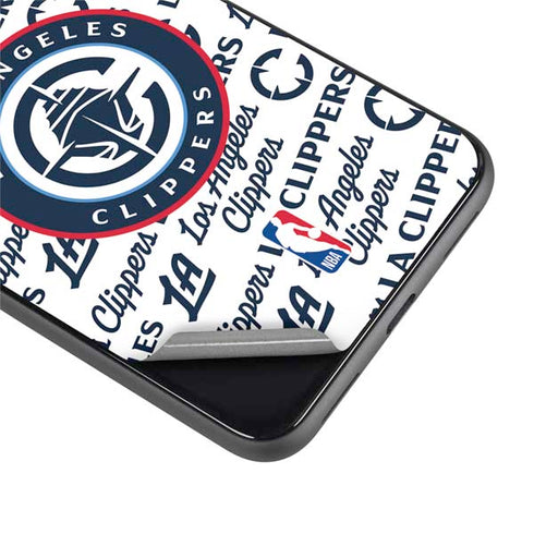 NBA Los Angeles Clippers Blast Text Google Pixel 4 XL Skin